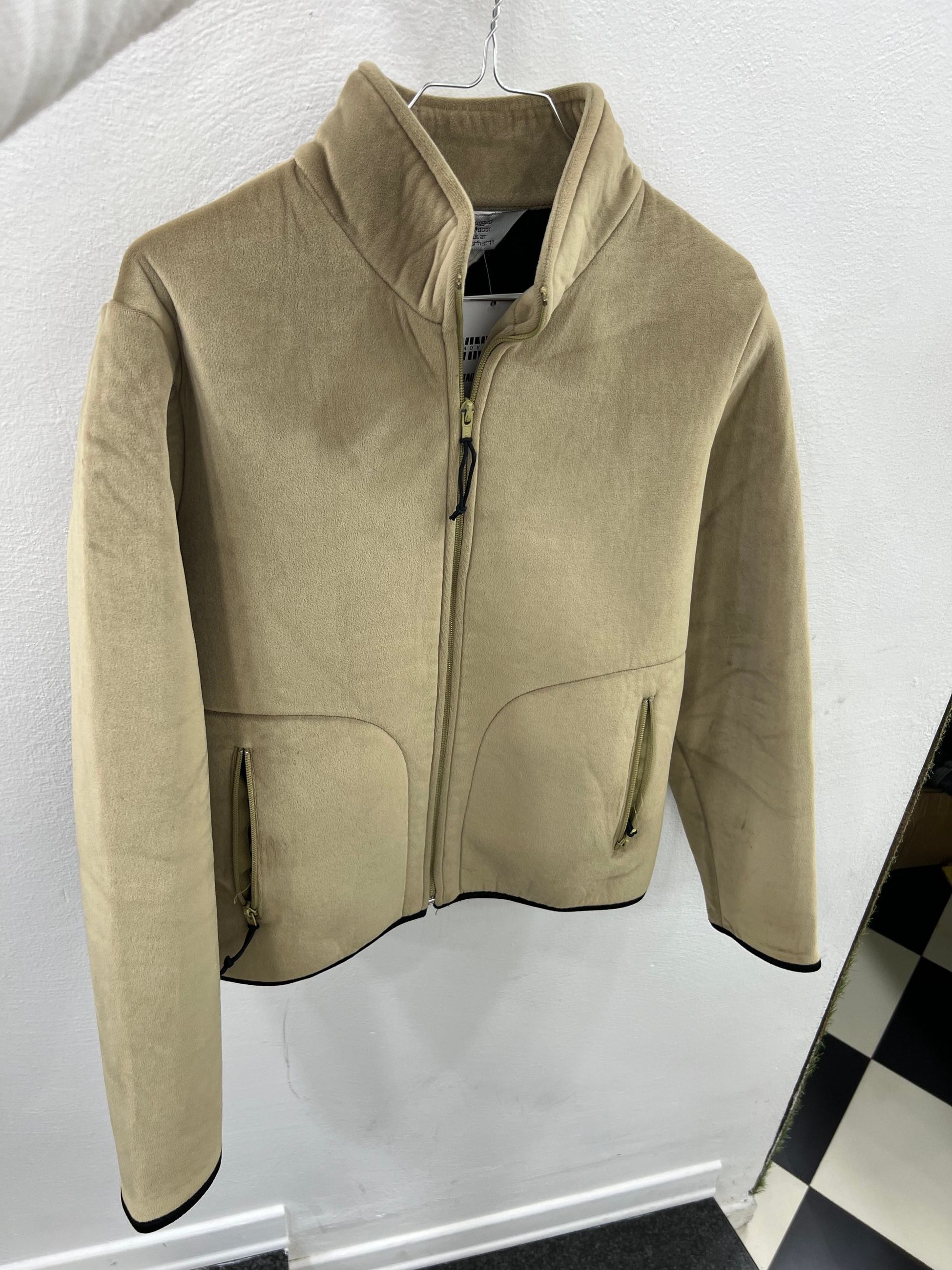 felpa con zip carhartt